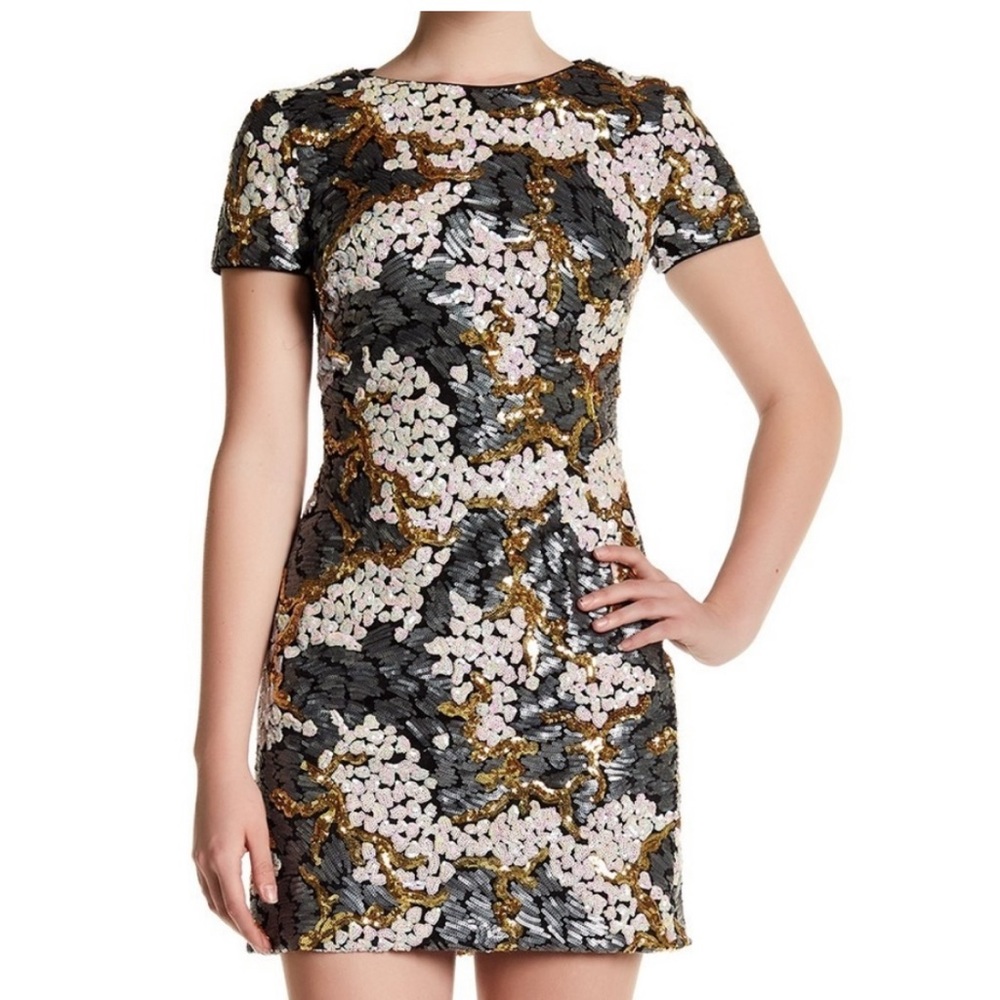 Dress the Population Beverley Sequin Mini Dress